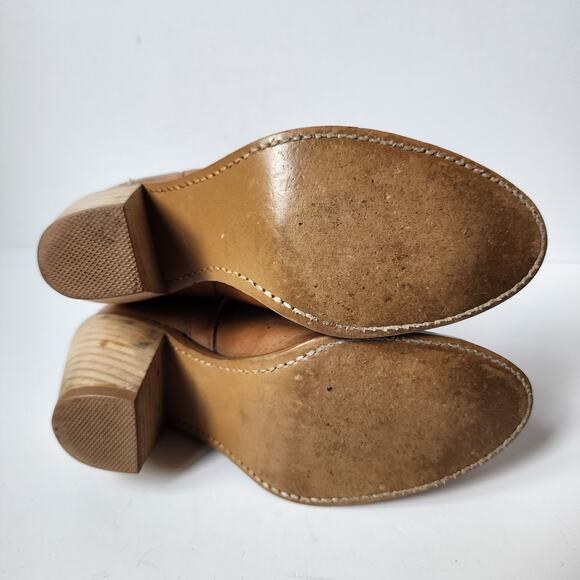 Vintage Dingo Cowboy Western Boots Womens Size 6M 1308 Brown Made In USA - Picture 10 of 12